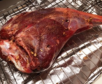 Heading for the oven Preparing game meat PS