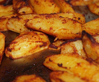 Potatoes in the oven PS