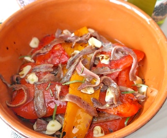 anchovies mediterranean style