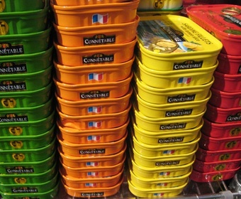 Food in cans tins PS