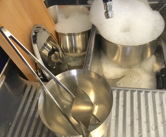 Take care of your kitchen tools and they will take care of you... dish wash PS products