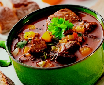 stew, meat, boiled meat