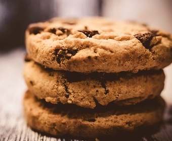 This picture contains cookies! chocolate chip cookies PS