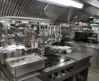 Squeaky clean professional kitchen professional kitchen PS