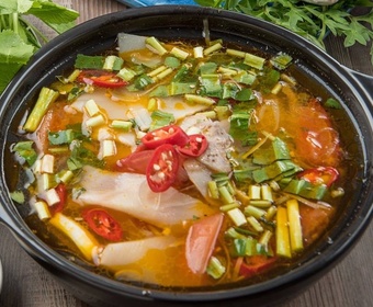 Simmer fish, never boil... fish soup PS