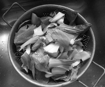 Crispy greens require a little care... Crispy greens PS