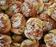 Swedish cinnamon rolls buns fika