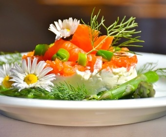 Pretty flavors fish platter PS