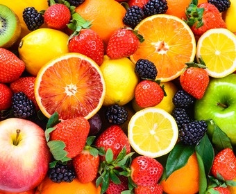 Colors and flavors Fruits and berries PS